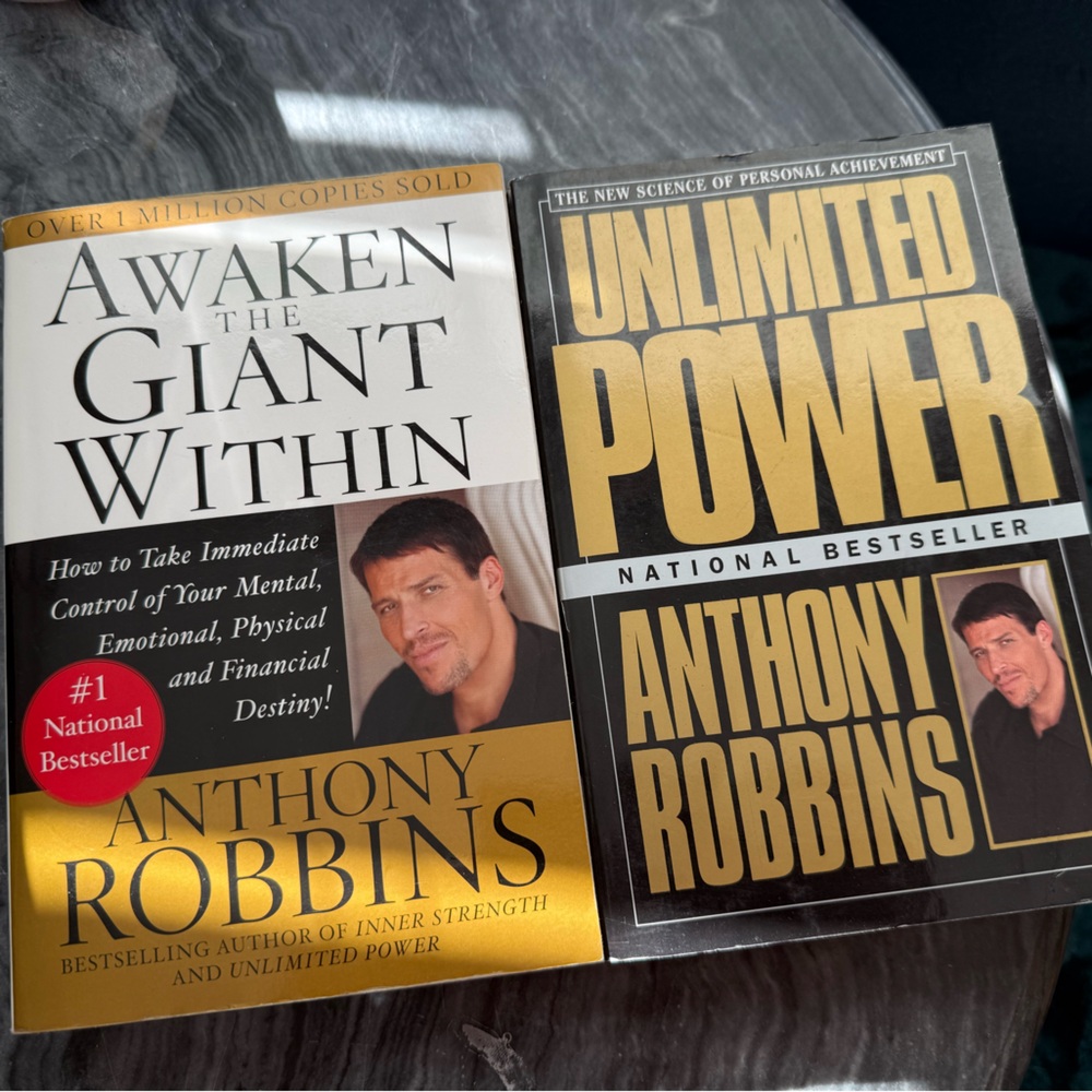 Awaken the Giant Within & Unlimited Power Books